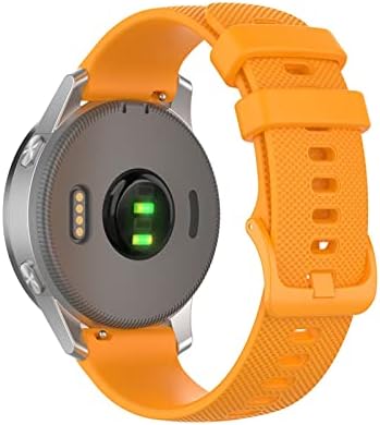 GHFHSG curea din silicon pentru Garmin Venu Approach S40 Forerunner 645 245 Vivoactive 4 Vivoactive 3t 20mm 22mm brățară universală de ceas pentru bandele de ceas Ticwatch