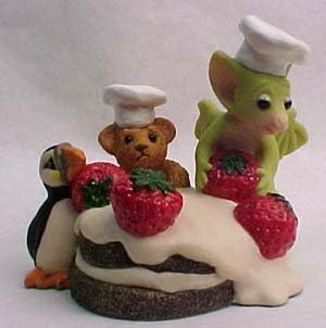Pocket Dragons Chocolate Strawberry Avalanche Colecționari surpriză Figurină specială