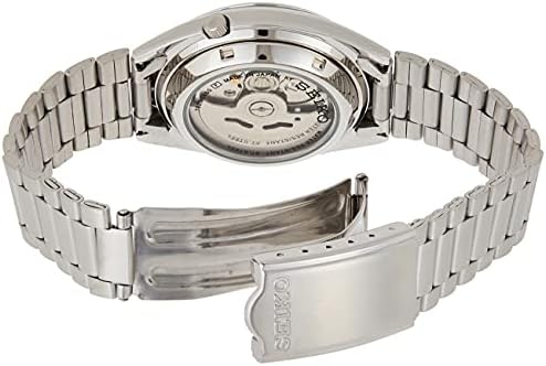 Seiko 5 ceasuri automate din oțel inoxidabil, cadran negru-SNXS79J1-by Seiko Watches