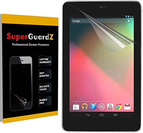Superguardz [3-pack] pentru Google Nexus 7 Anti-Glare Protector Matte Screen, anti-amprente, anti-zgârietură, anti-bulă