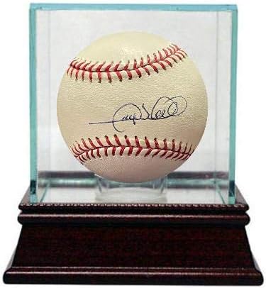 Gary Sheffield a semnat Rawlings Major League Baseball Baseball w/Glass Case- Sheffield Hologram - Baseballs autografate