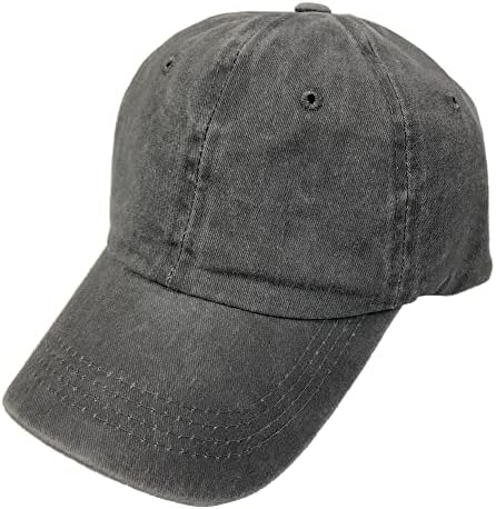 Pălării personalizate pentru bărbați Design propriul Unisex Vintage spălate personalizate simplu reglabil Denim pălărie Tata