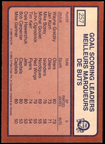 1985 O-Pee-Chee 257 Wayne Gretzky Edmonton Oilers-Hockey NM/MT Oilers-Hockey