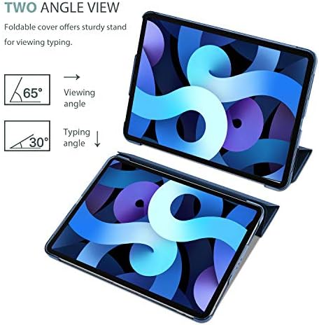 Procase iPad Air 5/4 Carcasă 10.9 inch 2022/2020 cu mânecă de tabletă, Slim Stand Hard Back Shell Capac inteligent + Geantă