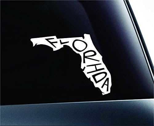 Nume de stat Florida Simbol Decal Familie Love auto autocolant autocolant