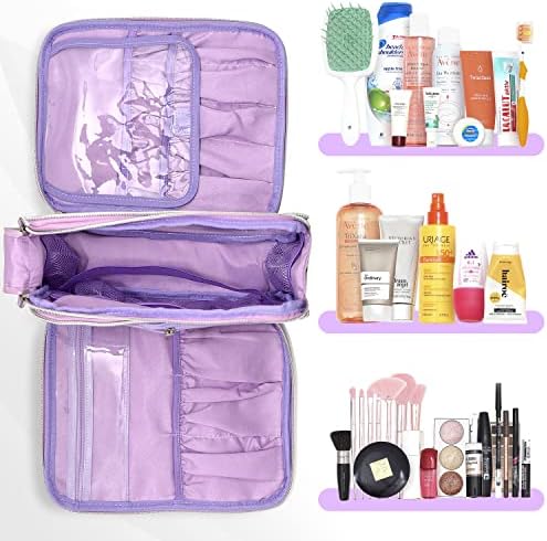 Libusun Travel Make Up Organizer Bag - pungi de călătorie impermeabile pentru articole de toaletă - Carcasă cosmetică pentru