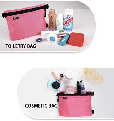 GOX transporta pe fermoar Husă Toiletry Bag ambalare sac machiaj Bag digital bag-Size mici