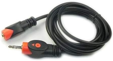 Cablu de extensie a căștilor stereo de căi de căi de căști. Mufa de 3,5 mm. Cablu de extensie excelent pentru căști, căști,