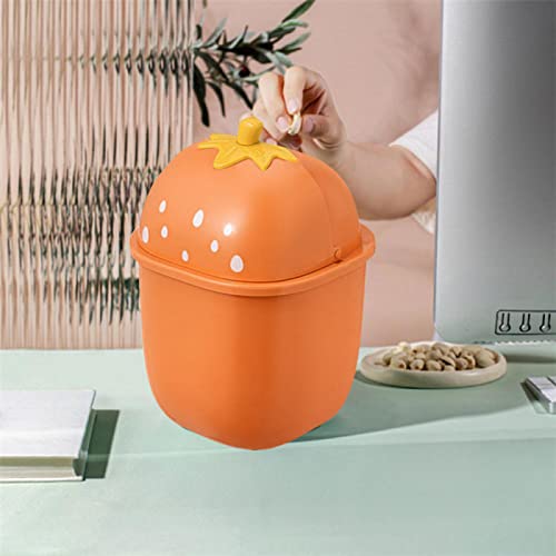 Coșul de gunoi pentru design design de căpșuni coș de deșeuri coș de gunoi mini gunoi mese sundries organizator pen de la distanță