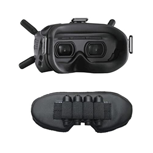 Pentru ochelari DJI Ochelarii VR Protector lentile protector rezistent la praf și accesorii de drone rezistente la lumină, covor de depozitare pentru card de antenă/SD