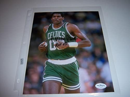Robert Parish Boston Celtics, HOF 2003 Last One JSA/COA/Stamp Semnat 8x10 Foto - Fotografii NBA autografate