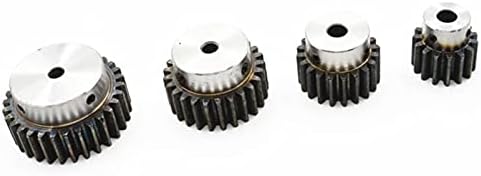 ZHENGGUIFANG ZGF-BR pinten pinion Mod 2 15/16/17/18 / 19T dinți dreapta oțel pozitiv Gear Rack CNC transmisie Motor Gears