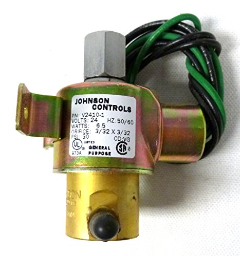 Johnson Controls V-2410-1 Seria V-2410 Supapă De Aer Cu Carcasă Solenoidă Cu Trei Căi, 50-60 Hz, 24 V