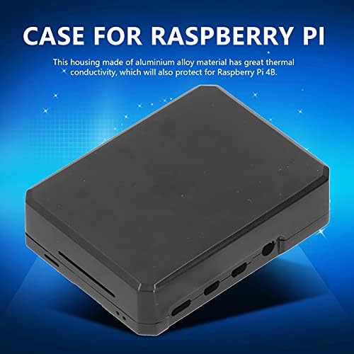 Capac de carcasă, disipare rapidă a căldurii Instalare ușoară Cochie de protecție pentru Raspberry PI 4B