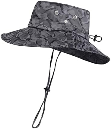 Koolsoly respirabil larg brim boonie pălărie în aer liber impermeabil upf 50+ protecție solară de plasă de plasă de soare pălărie