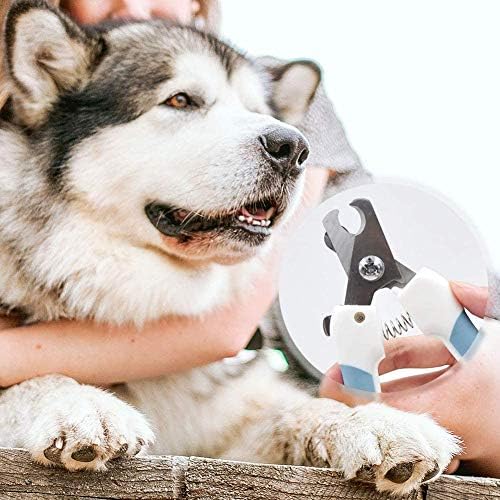 KIRTI Dog Cat Nail Clippers and Trimmer-Professional Pet Nail Grooming Trimmer Clipper Kit instrument de îngrijire a ghearelor-tăiere