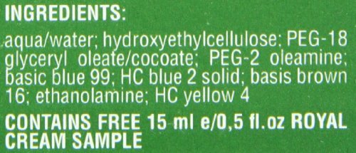 Herbatint Permanent Hair Color Gel, Negru Vegetal, 4.56 Fl Oz