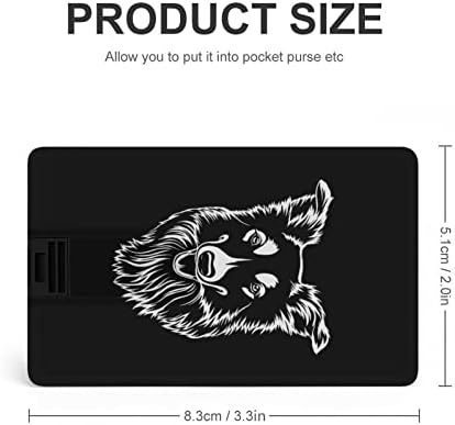 Card de credit australian Shepherd Sheltie pentru câini USB Flash Memorie personalizată Stick Stocare de stocare 32G