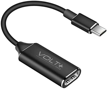 Lucrări de Volt Plus Tech HDMI 4K USB-C kit compatibil cu Lenovo Legion Y700 Adaptor profesional cu o ieșire digitală completă