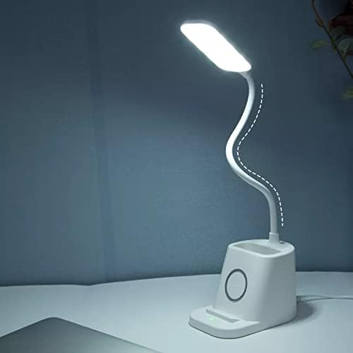 Lampa de masă fără fir fără fir cu suport pentru stilou lampă cu LED -uri minimaliste