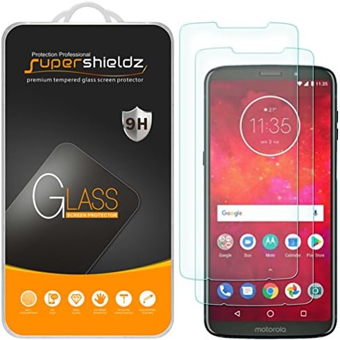 Supershieldz conceput pentru Motorola Moto Z3 și Moto Z3 Play protector de ecran din sticlă călită, anti zgârieturi, fără bule