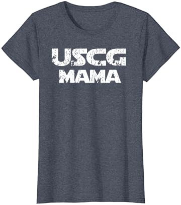 Womens SUA Garda de Coastă Mama Mândă Proud USCG MOM Tricou Cadou Tricou