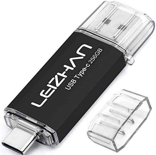 Leizhan USB C Drive Flash 32 GB Tip C THUMB Drive pentru Samsung Galaxy S10, S10E, S9, S8, S8 Plus, LG G5 G6, Google Pixel