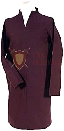 Medievals pentru bărbați tunică ekwin tricou din bumbac țesătură de bumbac