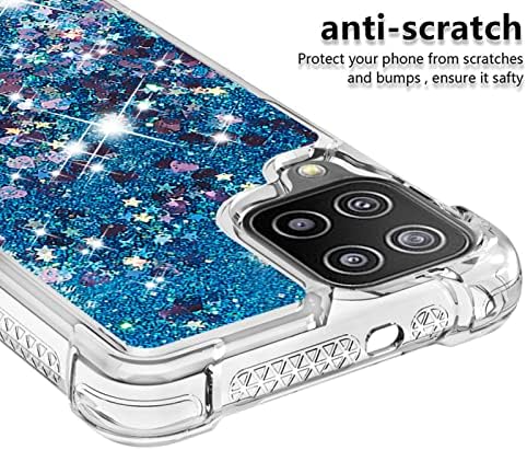 Carcasă pentru telefon Case de sclipici Compatibil cu Samsung Galaxy A22 Case 4G Compatibile cu fetele fetele Girly Sparkle