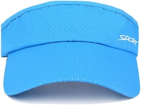 Pălării de vizor sport Bltong Sun femei bărbați, Protecție UV șapcă de Baseball reglabilă respirabilă pentru tenis de alergare