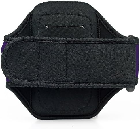 Elegant OEM VG Brand Purple Armband cu căptușeală rezistentă la transpirație pentru HTC EVO 3D 4G Android Phone + Live Laugh