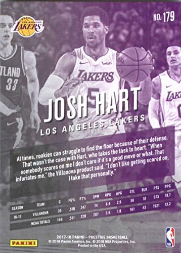 2017-18 Panini Prestige 179 Josh Hart Los Angeles Lakers Rookie