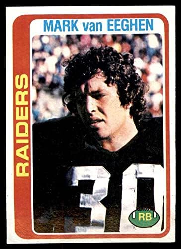 1978 Topps 235 Mark Van Eeghen Oakland Raiders Ex/Mt Raiders Colgate