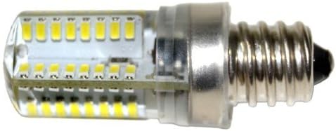 Hqrp 7/16 110V LED bec alb rece compatibil cu Brother 934d / 935D / 1681 / JS-23 / LS-30 / LS-1217 / LS-1520 / LS-2000 mașină