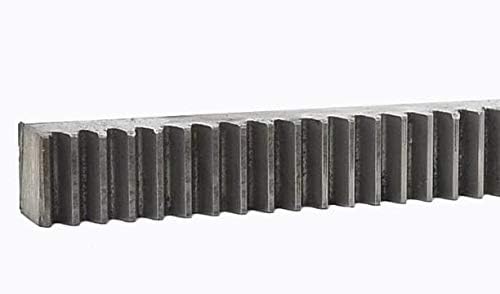 ZHENGGUIFANG ZGF-BR 1 buc Pinion 1.5 mod 20x25x1000mm Rack dinți drepți 1.5 modul din oțel Rack de viteze CNC de precizie Rack