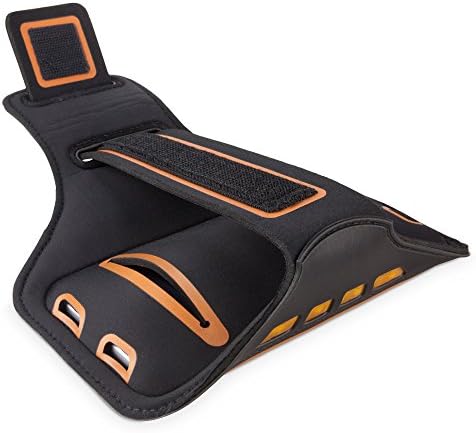 Caz Boxwave Compatibil cu Honor 5C - Jogbrite Sports Armband, Visibilitate ridicată la Siguranță Lumină LED Runners Armband