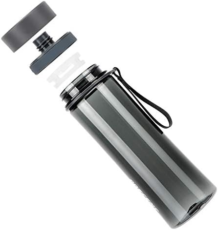 Sticlă de apă sportivă poecentă, pentru copii/adulți, scurgeri de scurgere a sticlelor portabile ecologice fără BPA pentru