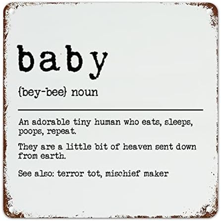 Definiție bebeluș semn din aluminiu substantiv pentru Bebeluși definiție retro semne metalice din aluminiu tipografie Post