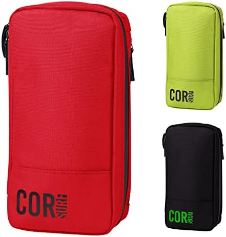 COR Surf Compact Toiletry Travel Bag agățat, premium pentru bărbați și femei Dopp Kit pentru Călătorie / Impermeabil cu 4 compartimente