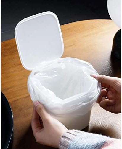 Slsfjlkj 4l gunoi de gunoi din plastic coș de gunoi poate coș de gunoi pentru copii modern
