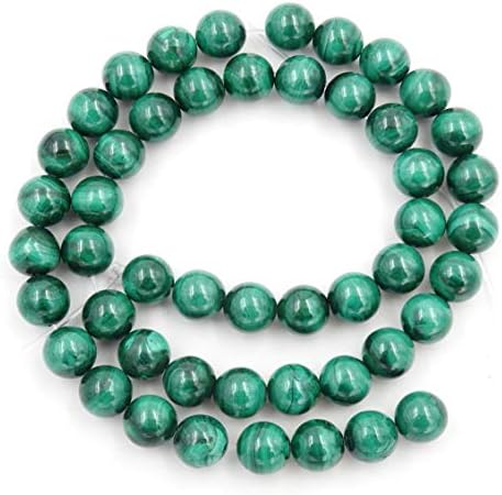 1 Strand Adabele natural verde malachit vindecare piatră prețioasă 10mm rotund vrac piatra margele pentru bijuterii ambarcațiunile