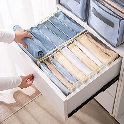 Delgeo plasă de stocare grilă pantaloni lenjerie multi-funcție Compilatie cutie dulap sertar cutie geantă de mână îmbrăcăminte