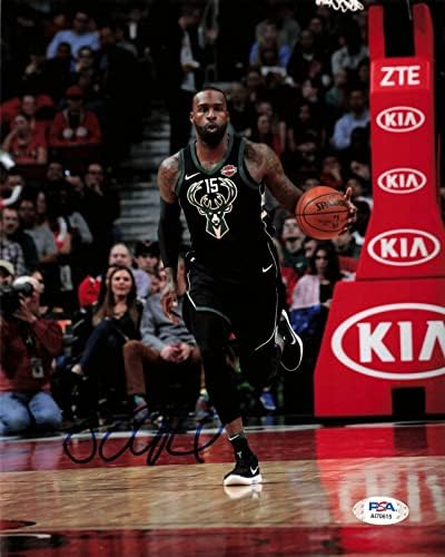 Shabazz Muhammad semnat 8x10 Foto PSA/ADN Milwaukee Bucks Autografat - Fotografii NBA autografate